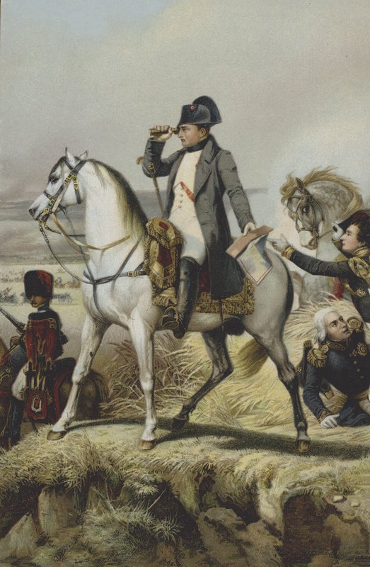 Napoleon ved Wagram av Antoine Charles Horace Vernet