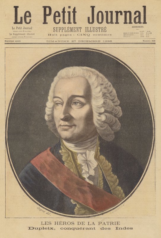 Joseph Francois Dupleix, generalguvernør i fransk India av Antoine Louis Francois after Sergent Marceau