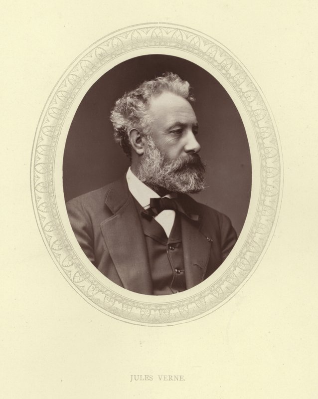 Jules Verne av Antoine-Samuel Adam-Salomon