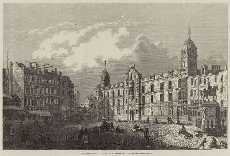 Charing-Cross av Giovanni Antonio Canal