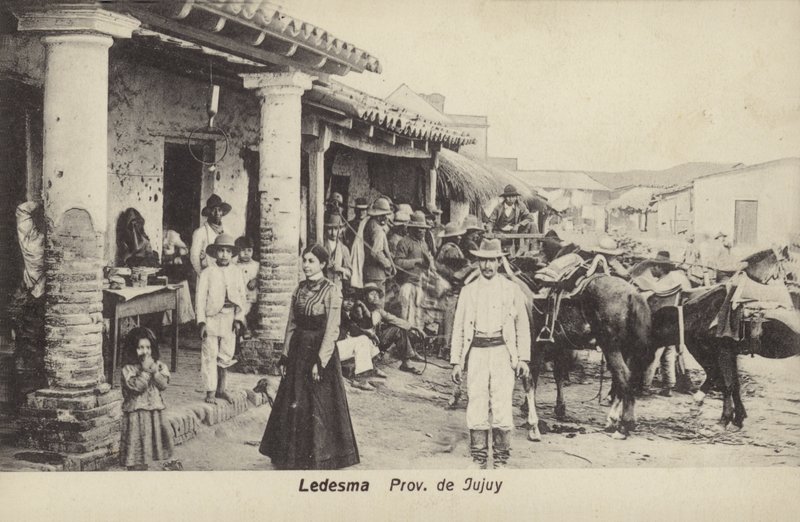 Gatebilde, Ledesma, Jujuy-provinsen, Argentina av Argentinian Photographer