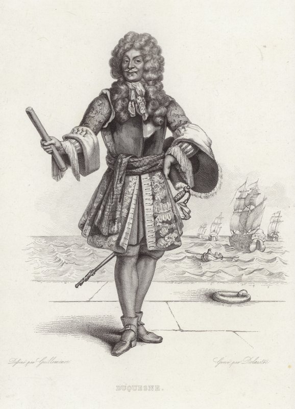 Portrett av Abraham Duquesne av Armand Guilleminot