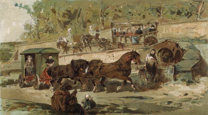 Antwerpen vogn og patache, spanske Nederland, tidlig på 1600-tallet av Armand Jean Heins