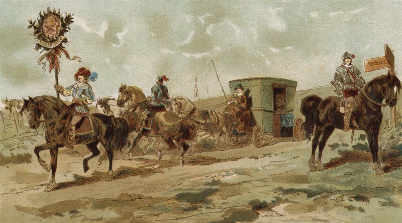 Rubens vogn, spanske Nederland, tidlig på 1600-tallet av Armand Jean Heins
