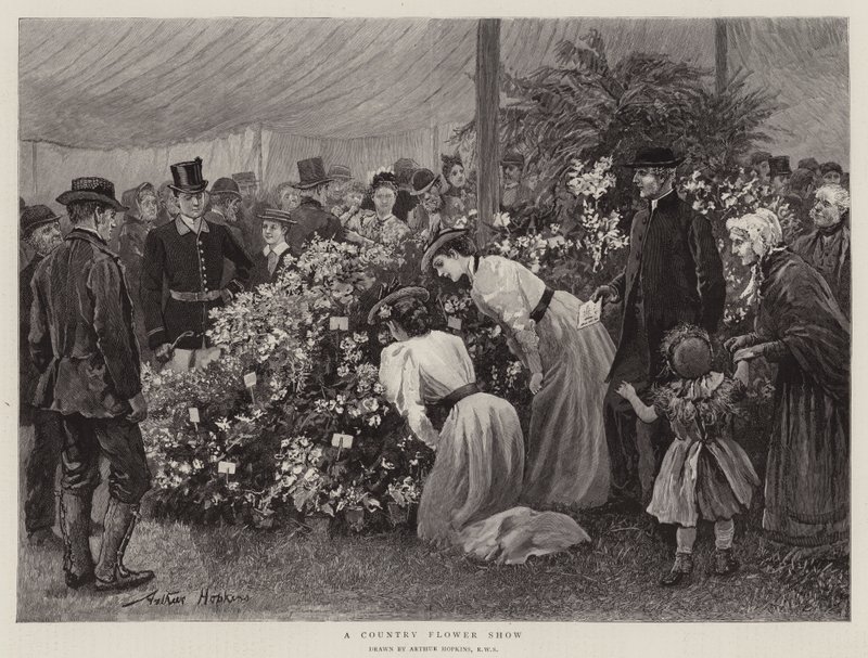 En Country Flower Show av Arthur Hopkins