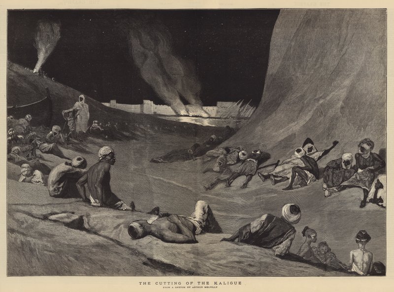 Skjæringen av Kaligue av Arthur Melville