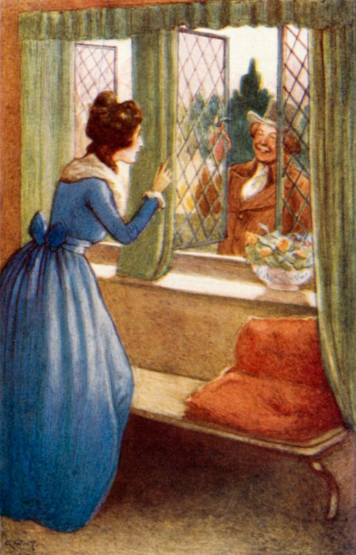 Illustrasjon for Pride and Prejudice av Jane Austen av Arthur Wallis Mills