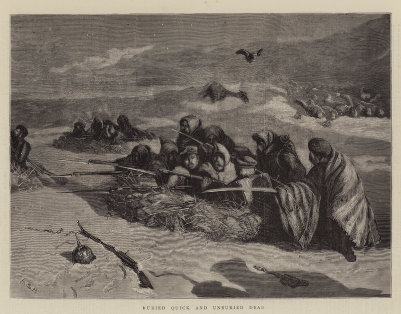 Begravet Rask og Ubegravet Død av Arthur Boyd Houghton