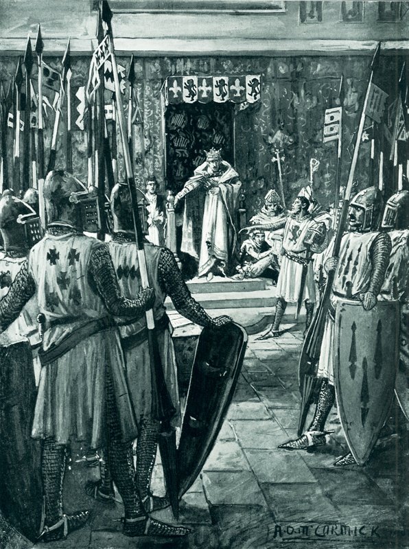 Henry III og baronene av Arthur David McCormick