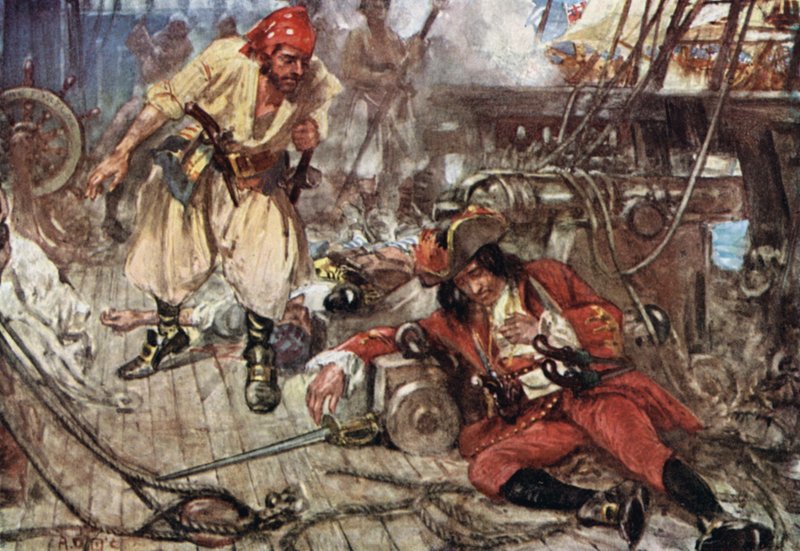 En Stephenson ... sverget til ham og ba ham reise seg og kjempe som en mann av Arthur David McCormick