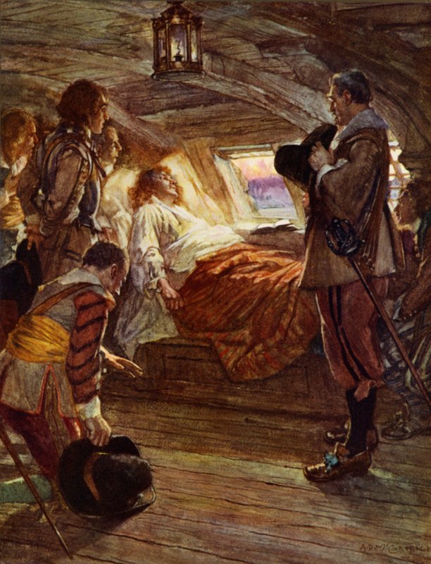 Admiral Blakes død av Arthur David McCormick