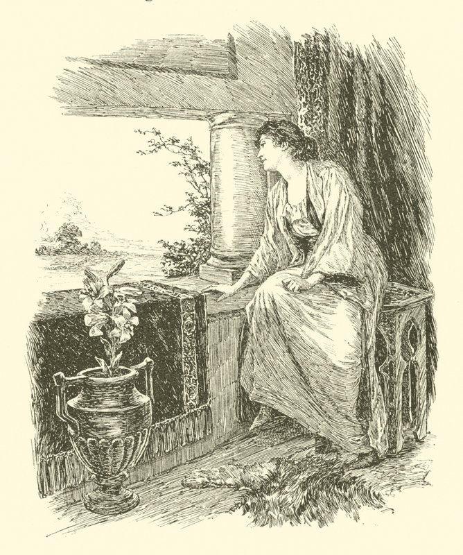 The Adventures of Sir Artegall, The House of Guile (gravering) av Arthur George Walker