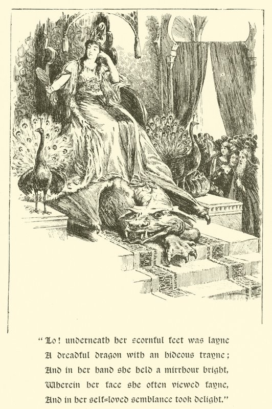 Røde Kors-ridderen, The House of Pride (gravering) av Arthur George Walker