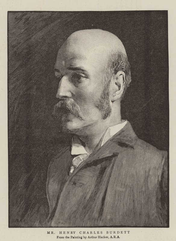 Mr Henry Charles Burdett av Arthur Hacker