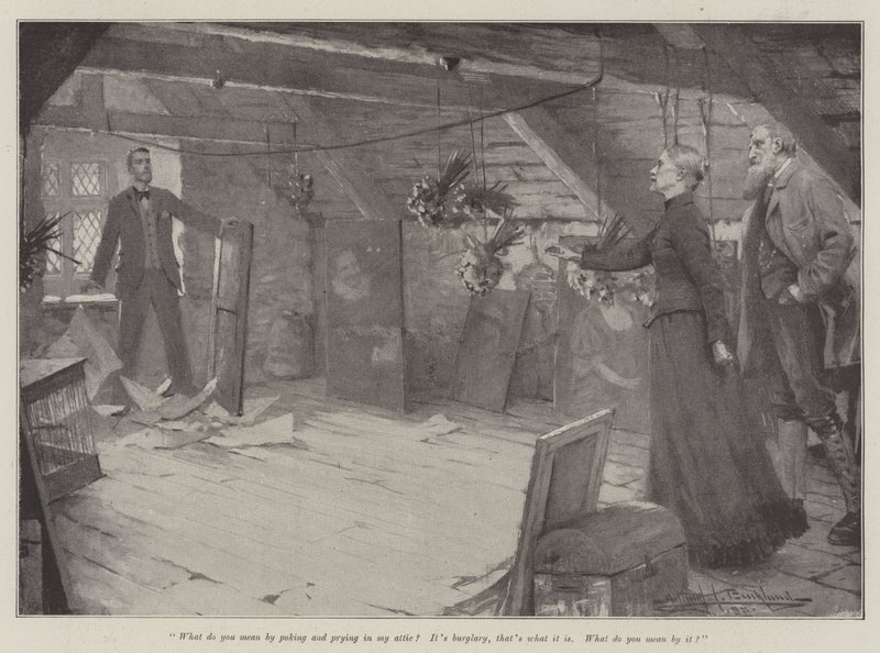 A Question of Conscience, av E Nesbit av Arthur Herbert Buckland