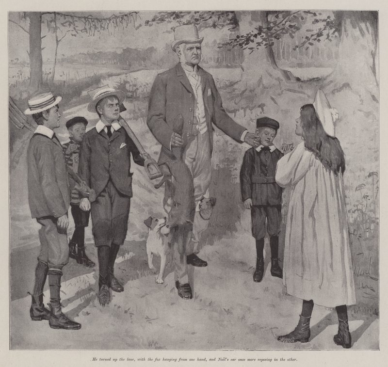 Hunting the Fox, av E Nesbit av Arthur Herbert Buckland