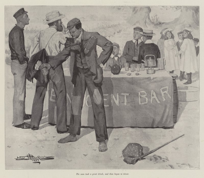 The Benevolent Bar, av E Nesbit av Arthur Herbert Buckland