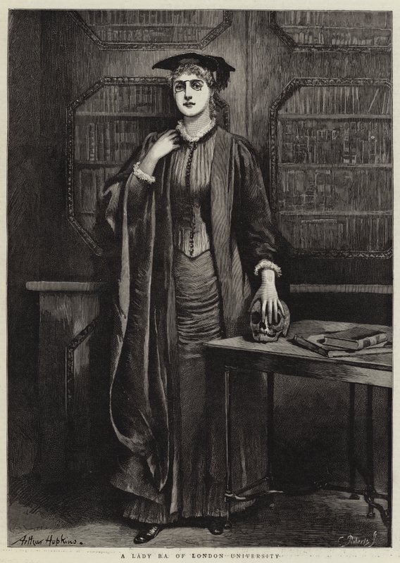 En dame BA fra London University av Arthur Hopkins