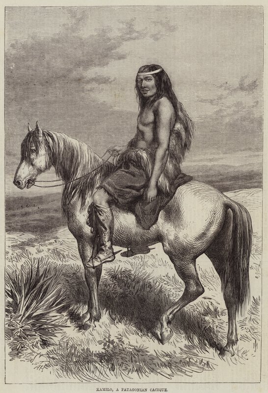 Kamilo, en patagonsk Cacique av Arthur Hopkins