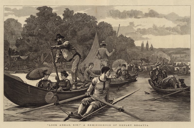 Se fremover, sir! En reminiscens av Henley Regatta av Arthur Hopkins