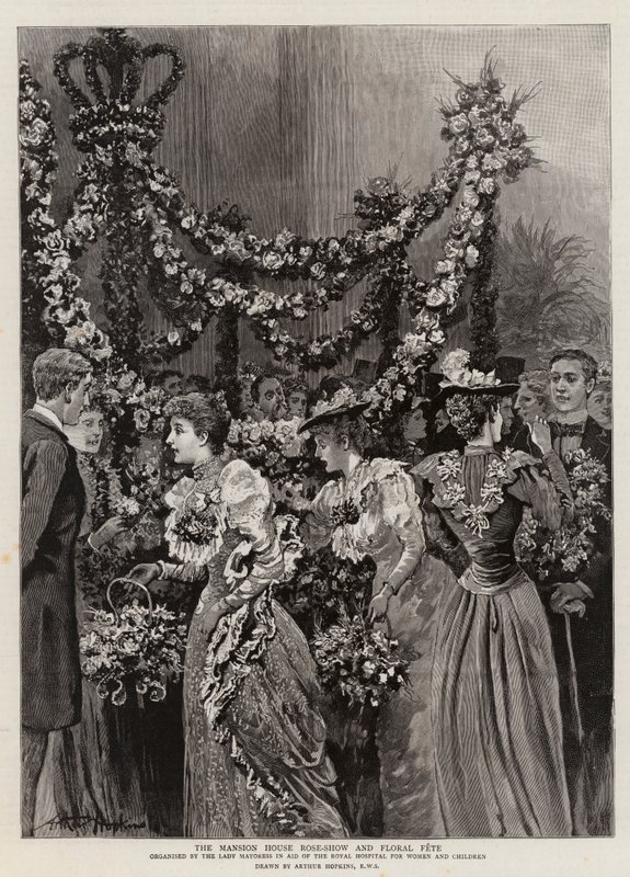 The Mansion House Rose-Show og Floral Fete av Arthur Hopkins