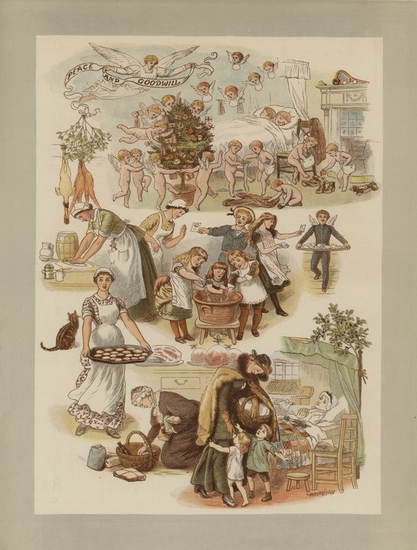 Fred og velvilje av Arthur Hughes