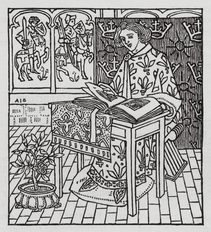 Hans Christian Andersen: Paradisets hage (litho) av Arthur Joseph Gaskin