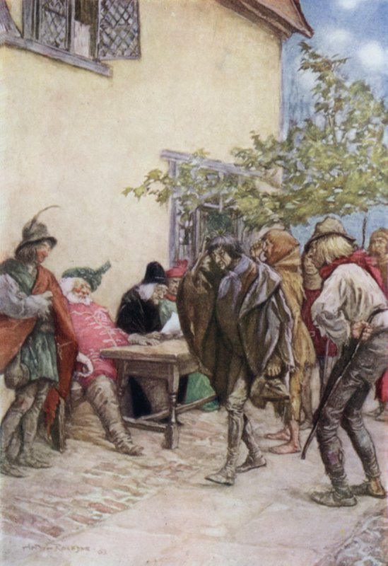 Kong Henrik IV del 2 av Arthur Rackham