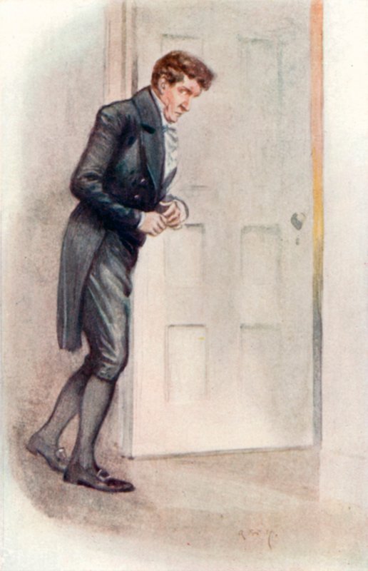 Illustrasjon for Emma av Jane Austen av Arthur Wallis Mills