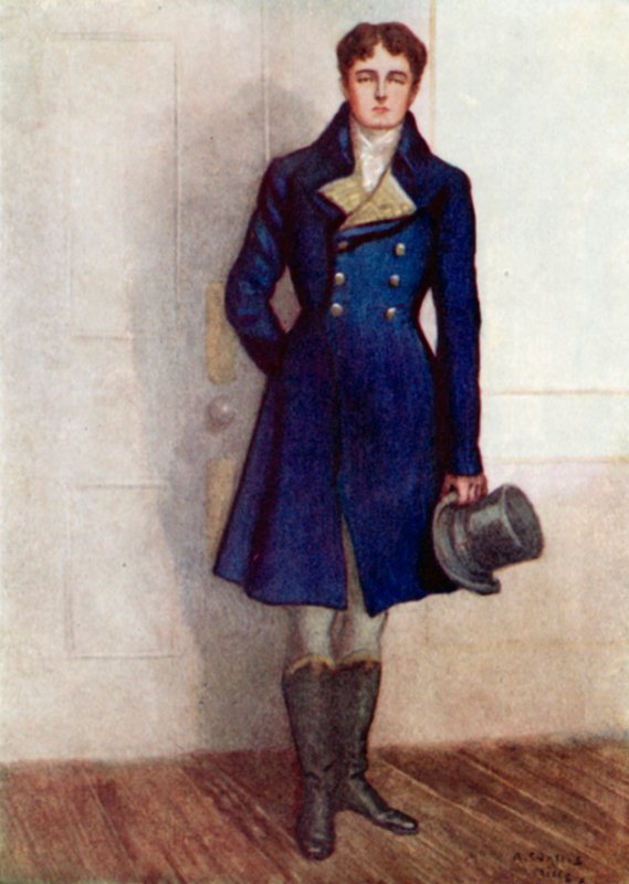 Illustrasjon for Pride and Prejudice av Jane Austen av Arthur Wallis Mills