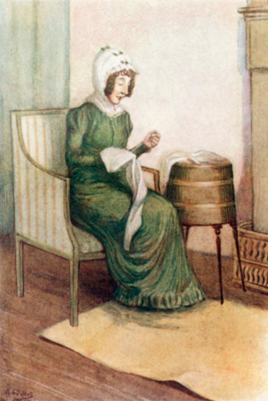 Illustrasjon for Pride and Prejudice av Jane Austen av Arthur Wallis Mills