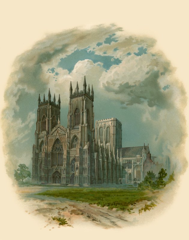 York Minster, vestfronten av Arthur Wilde Parsons