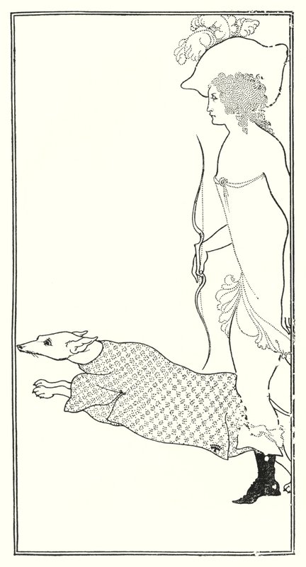 Atalanta av Aubrey Beardsley