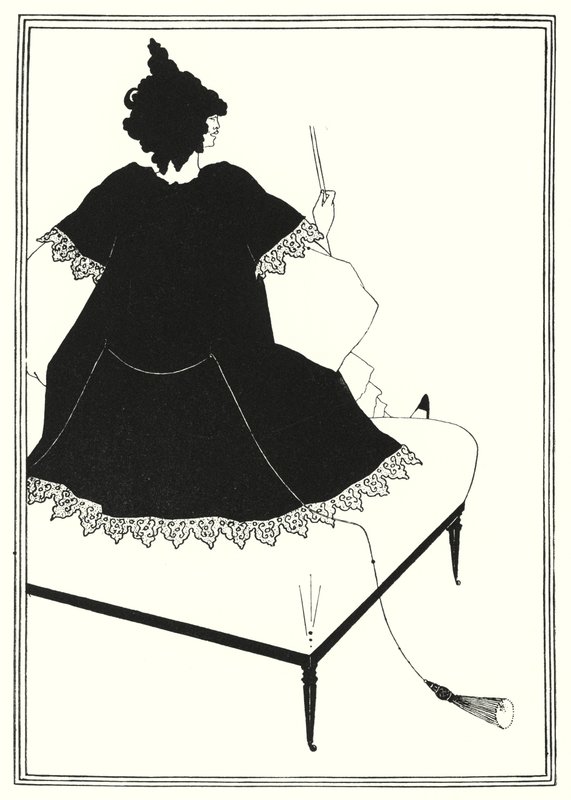 Salome på Settle av Aubrey Beardsley