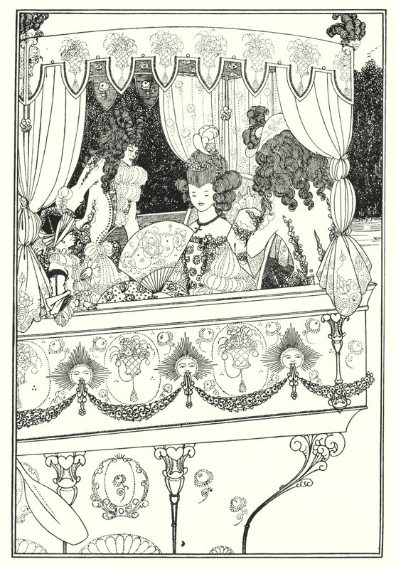 Lekteren av Aubrey Beardsley