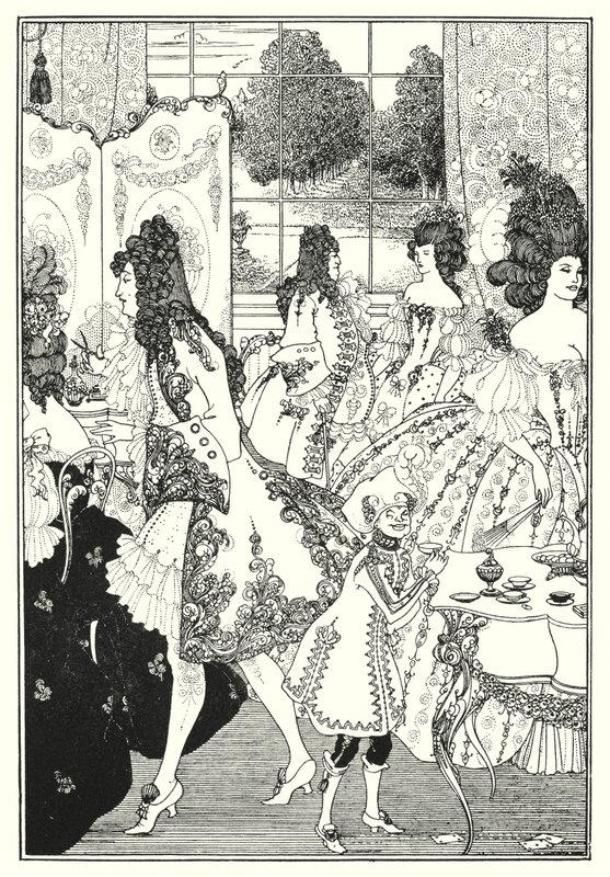 Låsens voldtekt av Aubrey Beardsley