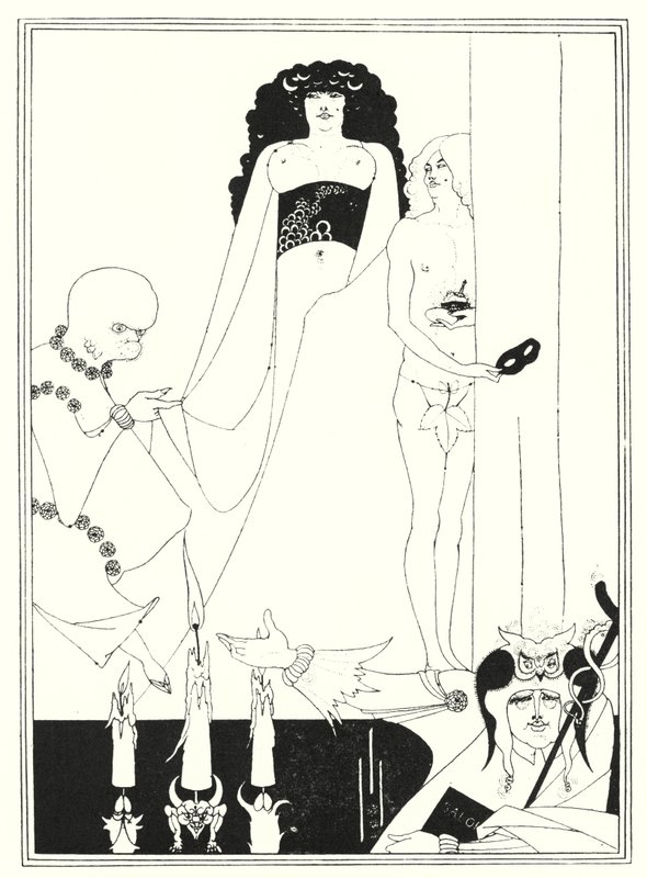 Skriv inn Herodias (gravering) av Aubrey (after) Beardsley