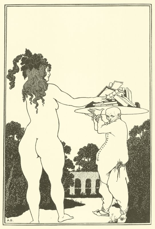 Bokplate av Aubrey Beardsley