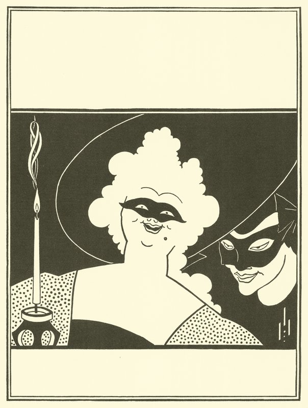 Omslagsdesign, Den gule boken av Aubrey Beardsley