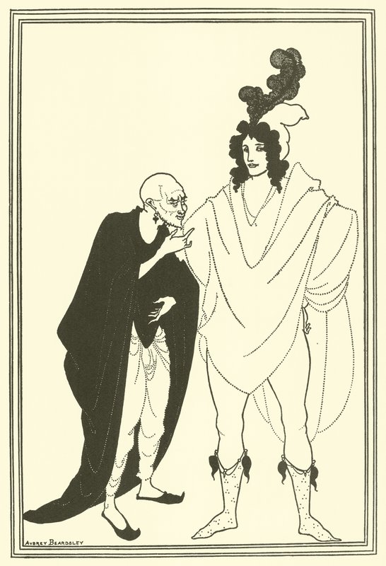 Undersøkelse av Herald av Aubrey Beardsley