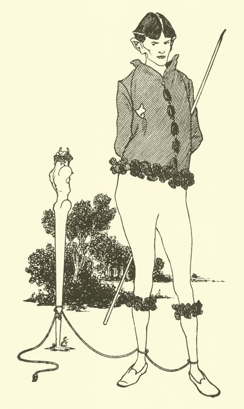 Selvportrett av Aubrey Beardsley