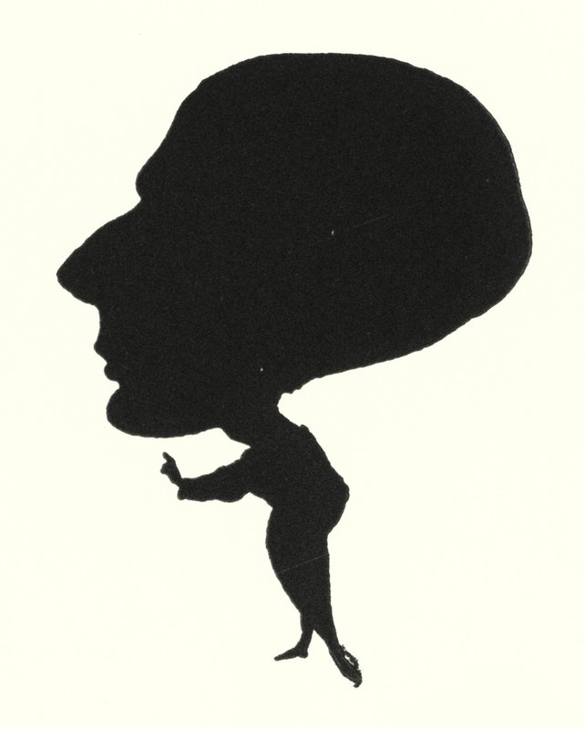 Silhuett av Aubrey Beardsley av Aubrey Beardsley