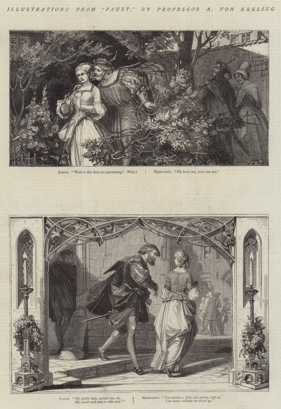 Illustrasjoner fra Faust av August von Kreling
