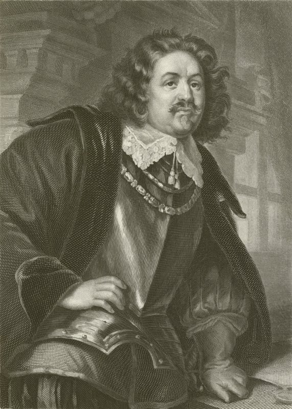 Octavio Piccolomini (gravering) av August Friedrich Pecht