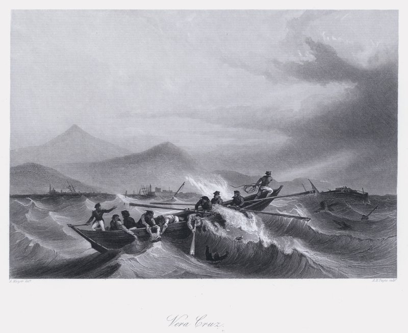 Vera Cruz (gravering) av Auguste Etienne Francois Mayer