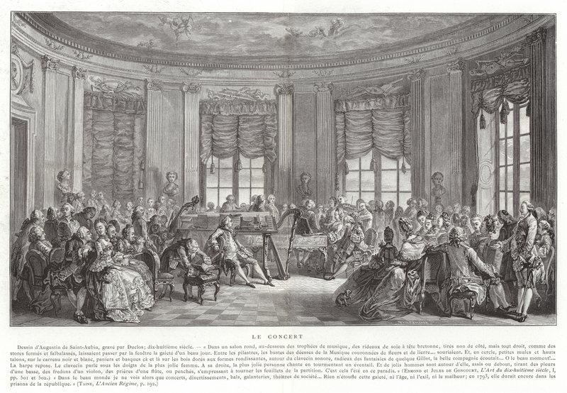 Konserten av Augustin de Saint Aubin