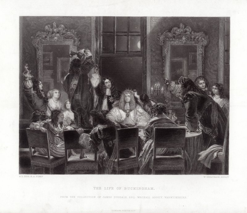 George Villiers, hertug av Buckingham av Augustus Leopold Egg