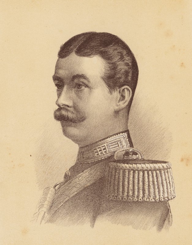 Lord Carrington, guvernør i New South Wales (farge litho) av Australian School