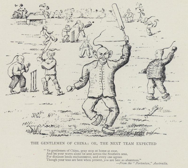 The Gentlemen of China, eller det neste laget forventet (litho) av Australian School