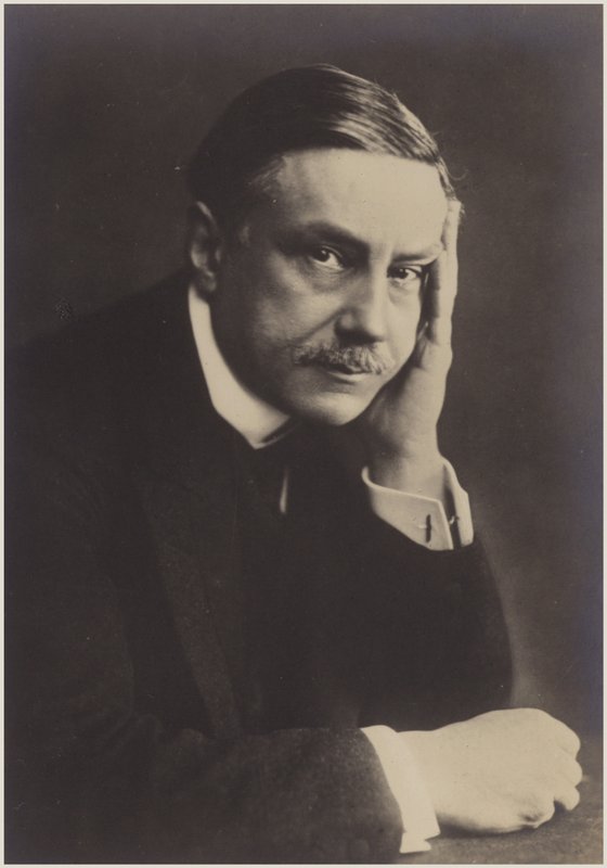 Portrett av Emil von Reznicek av Austrian Photographer